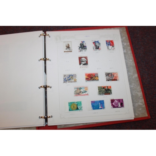 305 - 1 x stamp album containing Russian stamps 1882 -1974