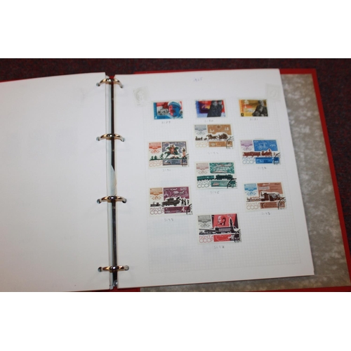 305 - 1 x stamp album containing Russian stamps 1882 -1974