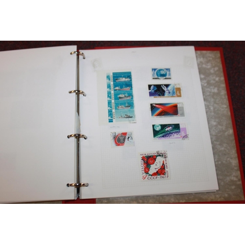 305 - 1 x stamp album containing Russian stamps 1882 -1974