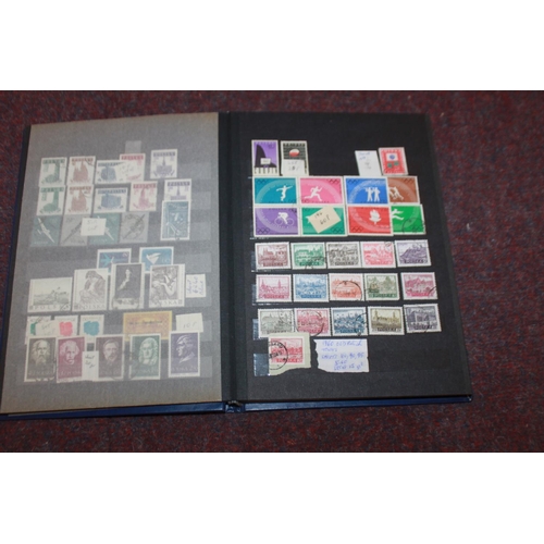 307 - 1 x stamp album containing polish stamps 1925 onwards