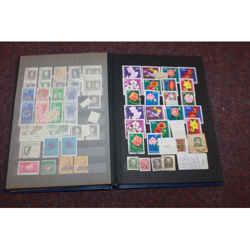 307 - 1 x stamp album containing polish stamps 1925 onwards