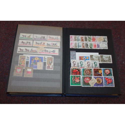 307 - 1 x stamp album containing polish stamps 1925 onwards