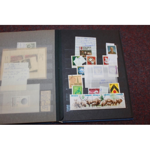 308 - 1 x album containing polish stamps 1978-1983