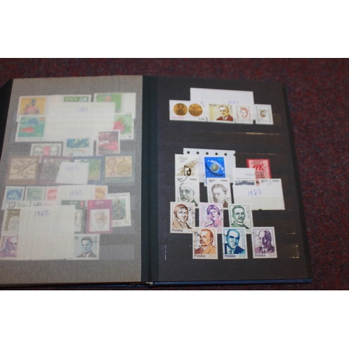 308 - 1 x album containing polish stamps 1978-1983