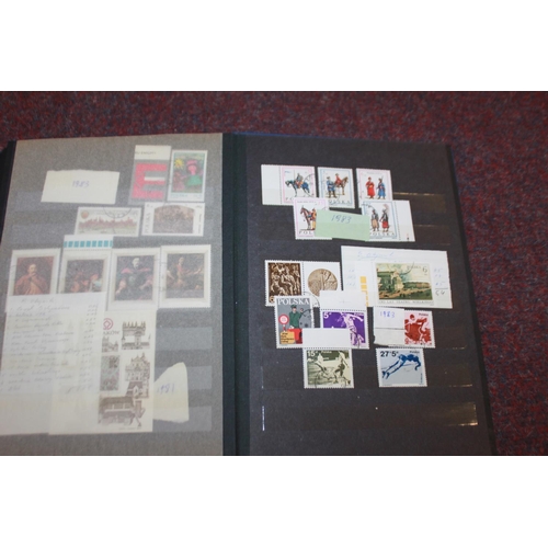 308 - 1 x album containing polish stamps 1978-1983