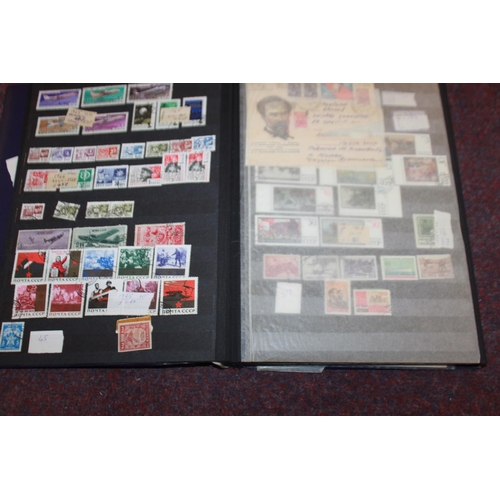 309 - 1 x stamp album containing Russia,Germany and various other country stamps from 1916 onwards