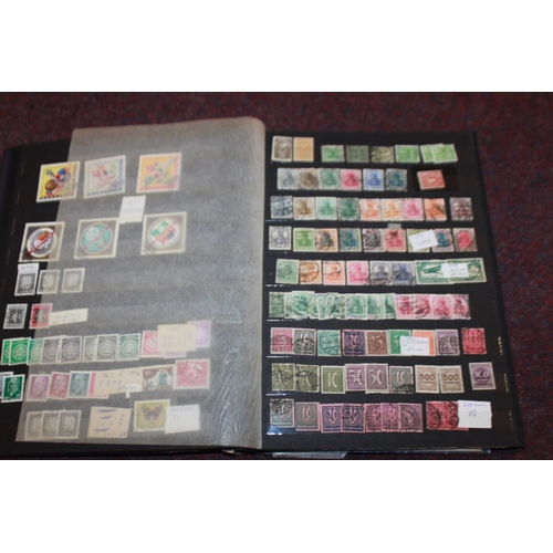 309 - 1 x stamp album containing Russia,Germany and various other country stamps from 1916 onwards