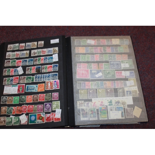 309 - 1 x stamp album containing Russia,Germany and various other country stamps from 1916 onwards