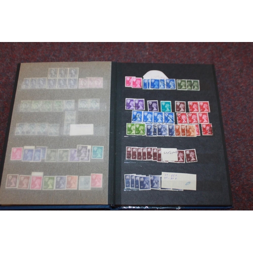 310 - 1 x stamp album containing Isle of Man ,Northern Ireland Scotland etc stamps 1948 onwards