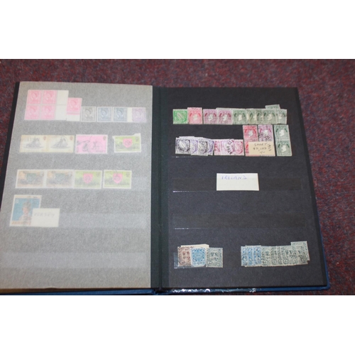 310 - 1 x stamp album containing Isle of Man ,Northern Ireland Scotland etc stamps 1948 onwards