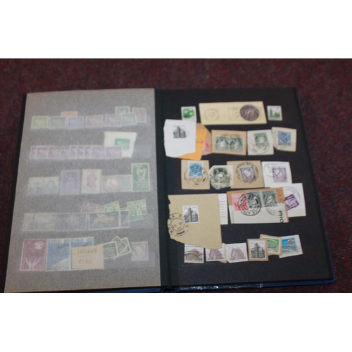 310 - 1 x stamp album containing Isle of Man ,Northern Ireland Scotland etc stamps 1948 onwards