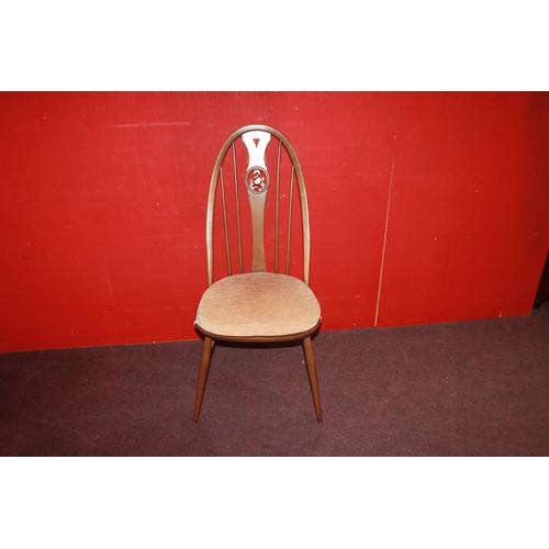 68 - 1 x Ercol 1960s swan back chair