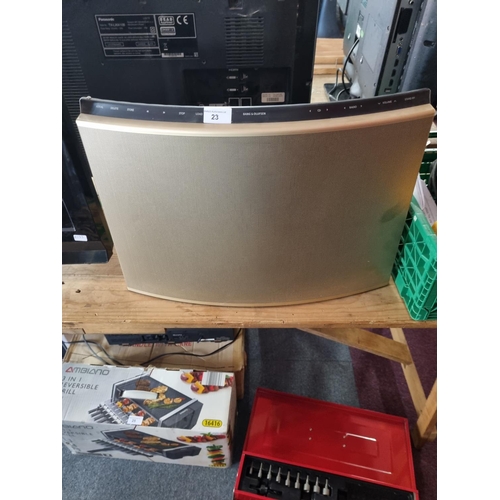 23 - 1 x bang& olufsen beo sound 1 stereo system