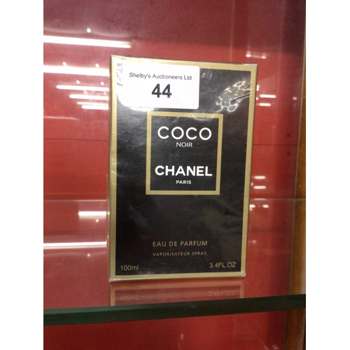 44 - one new in box sealed coco noir eau de parfum 100ml