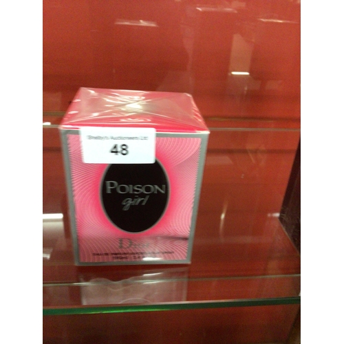 48 - one new in box sealed  dior poison girl eau de parfum 100 ml