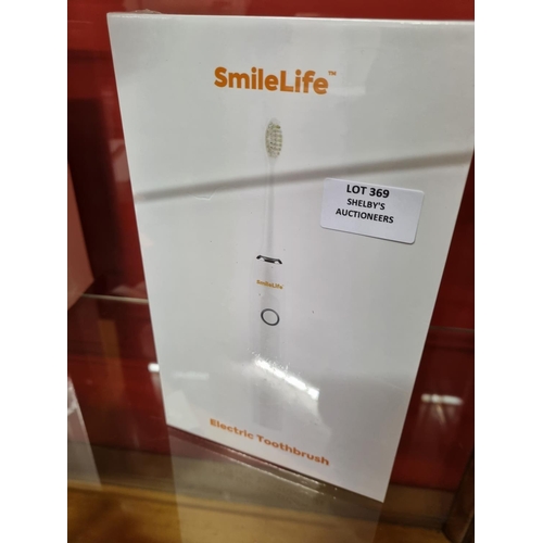 369 - 1x smilelife electric toothbrush (sealed in box)