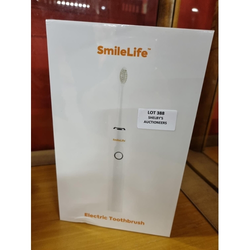 388 - 1x smilelife electric toothbrush (sealed in box)