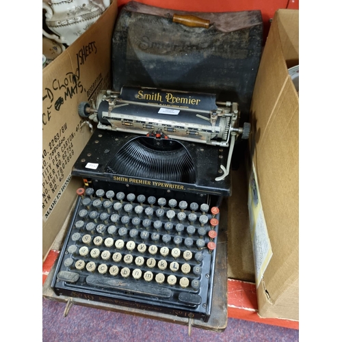 500 - 1x smith premier typewriter