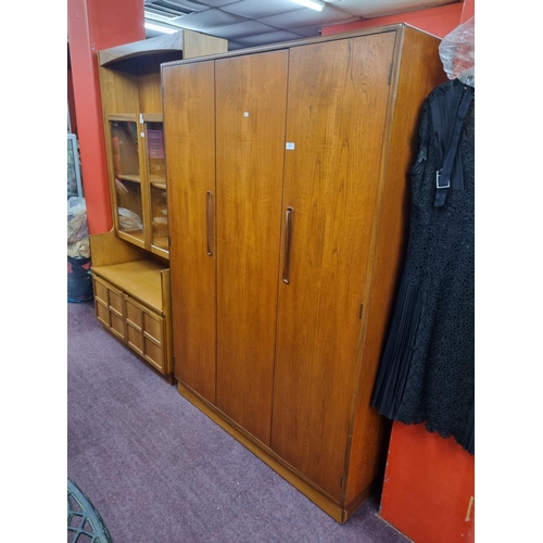 1x 1960s teak gplan wardrobe