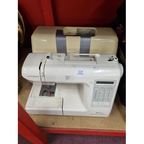 1x janome sewing machine xc33 ltd edition with foot pedal
