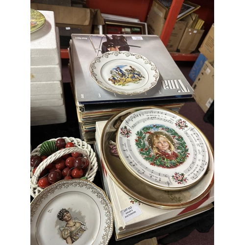 312 - 1x royal doulton collectors plates with limoges plates etc