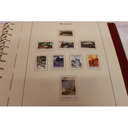 228 - 1 x leuchtturm lighthouse faro phare album Australia ref 98 containing 1966 -1996 stamps