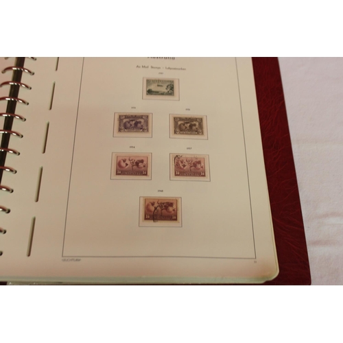 229A - 1x stamp album containing Australian stamps dating from 1913 0nwards