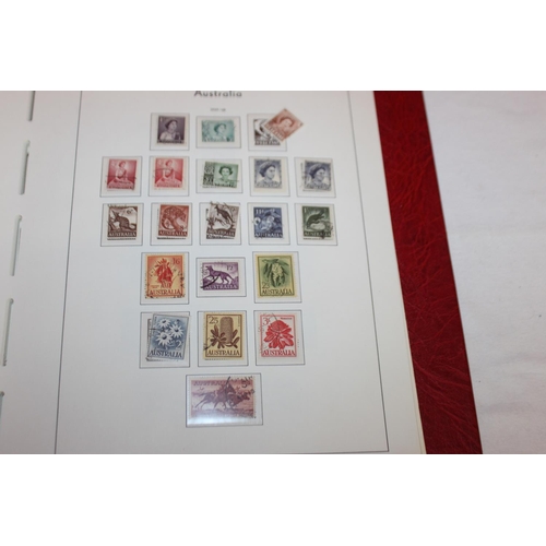 229A - 1x stamp album containing Australian stamps dating from 1913 0nwards