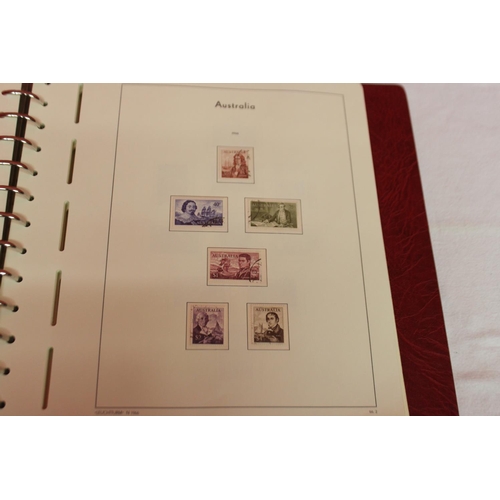 229A - 1x stamp album containing Australian stamps dating from 1913 0nwards