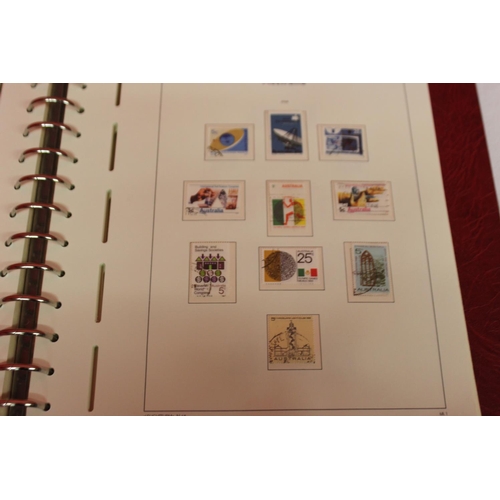 229A - 1x stamp album containing Australian stamps dating from 1913 0nwards