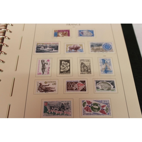 231 - 1 x leuchtturm lighthouse faro phare stamp album containing french stamps from 1971-1987 reference 1... 