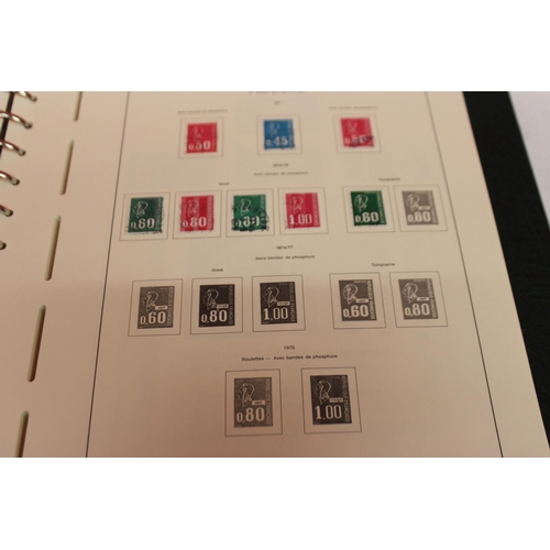 231 - 1 x leuchtturm lighthouse faro phare stamp album containing french stamps from 1971-1987 reference 1... 