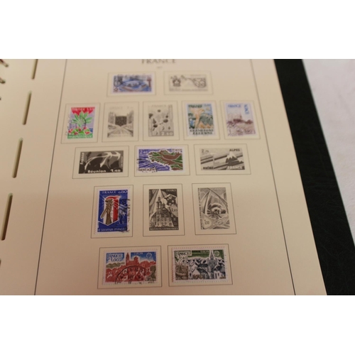 231 - 1 x leuchtturm lighthouse faro phare stamp album containing french stamps from 1971-1987 reference 1... 