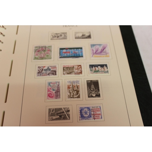 231 - 1 x leuchtturm lighthouse faro phare stamp album containing french stamps from 1971-1987 reference 1... 