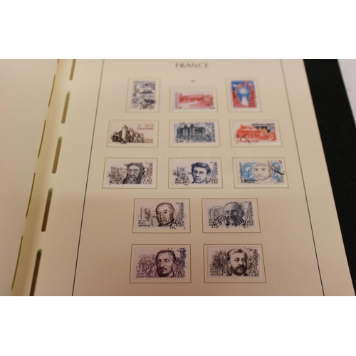 231 - 1 x leuchtturm lighthouse faro phare stamp album containing french stamps from 1971-1987 reference 1... 