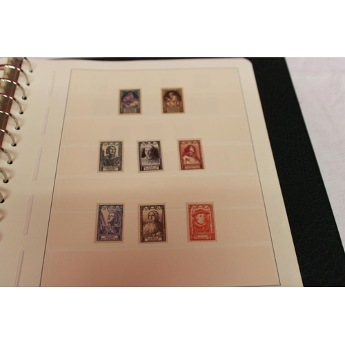 232 - 1 x leuchtturm lighthouse faro phare stamp album containing French stamps from 1853-onwards  8 pages... 