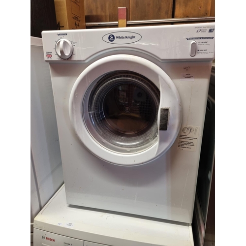 3 - 1x white knight 3.5kg tumble dryer