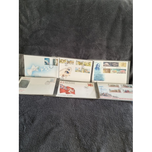 120 - 30 ISLE OF MAN STAMP COVERS