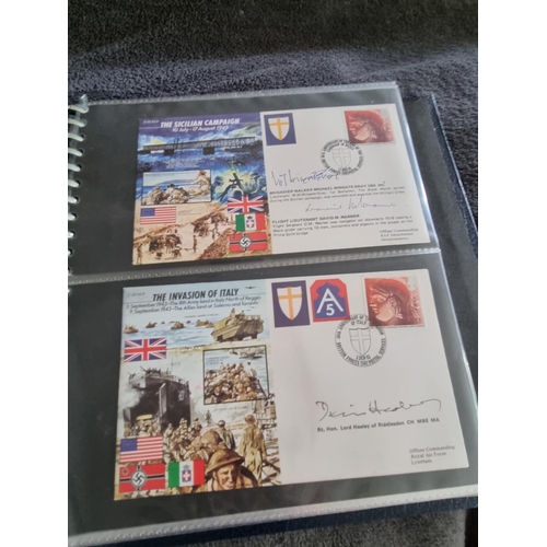 145 - 74 ROYAL AIRFORCE STAMP COVERS