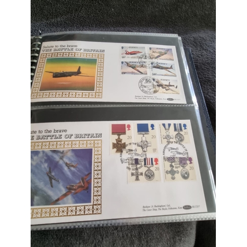 145 - 74 ROYAL AIRFORCE STAMP COVERS