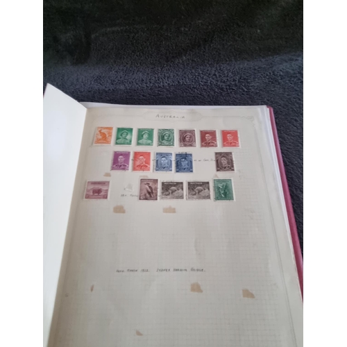 146 - 1 X ALBULM CONTAINING AUSTRALIAN STAMPS 1913 ONWARDS TO 1975