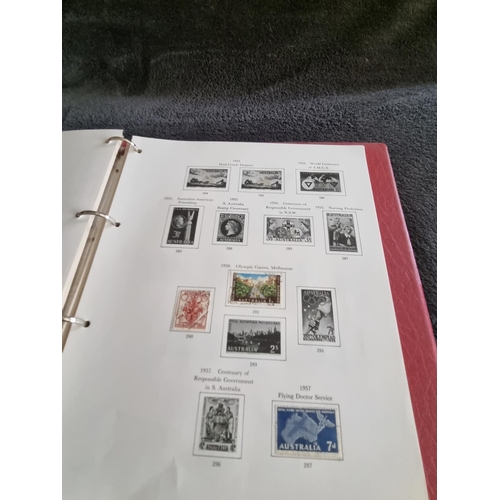 146 - 1 X ALBULM CONTAINING AUSTRALIAN STAMPS 1913 ONWARDS TO 1975