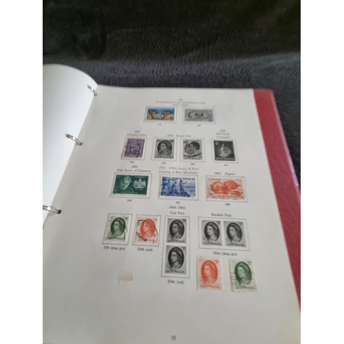 146 - 1 X ALBULM CONTAINING AUSTRALIAN STAMPS 1913 ONWARDS TO 1975