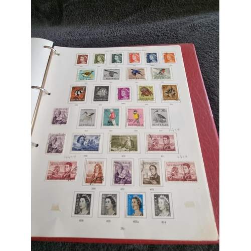 146 - 1 X ALBULM CONTAINING AUSTRALIAN STAMPS 1913 ONWARDS TO 1975