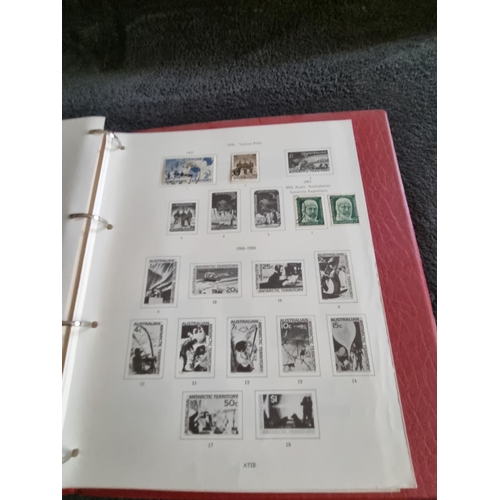 146 - 1 X ALBULM CONTAINING AUSTRALIAN STAMPS 1913 ONWARDS TO 1975