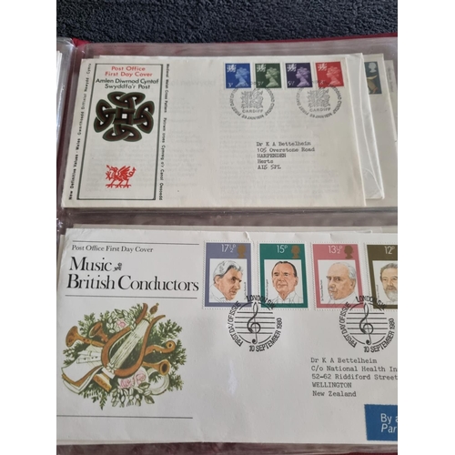 150 - 44 FIRST DAY STAMP COVERS ROYAL MAIL AND PHILATELIC SOCIETY