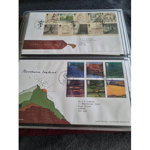 156 - 66 ROYAIL MAIL FIRST DAY COVERS