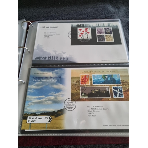 156 - 66 ROYAIL MAIL FIRST DAY COVERS