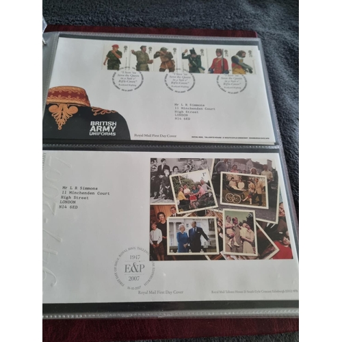 156 - 66 ROYAIL MAIL FIRST DAY COVERS