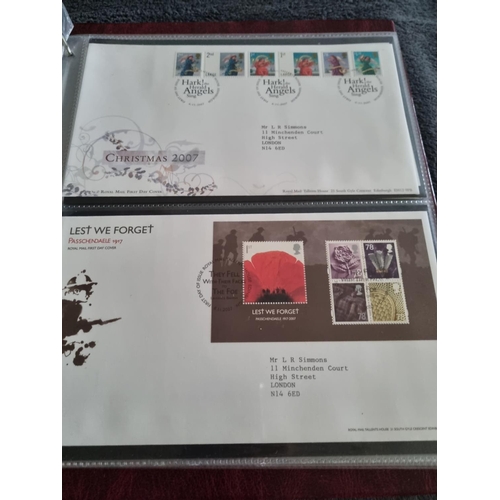 156 - 66 ROYAIL MAIL FIRST DAY COVERS